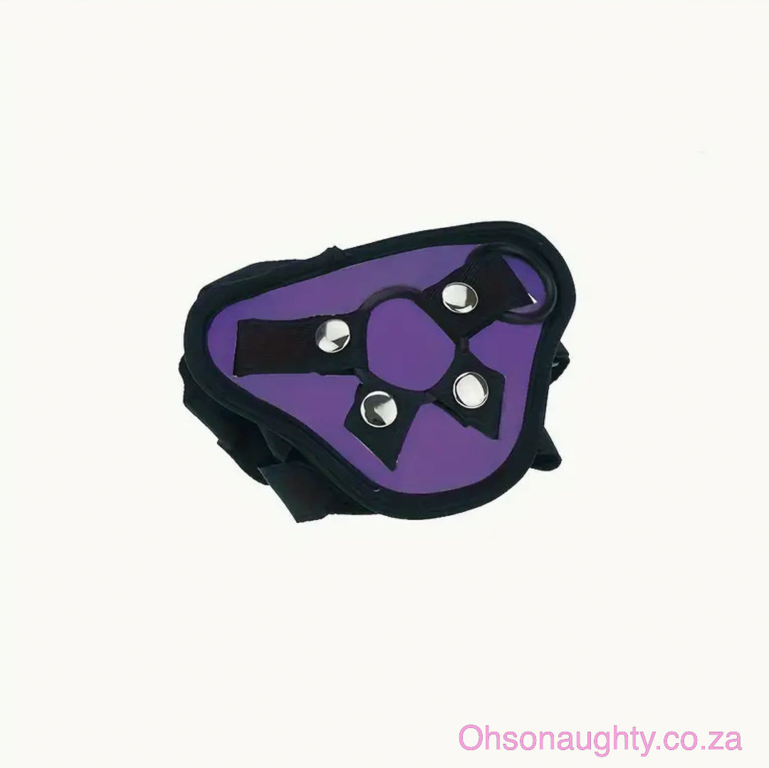 Dildo Strap On Belt/Harness Purple Oh So Naughty