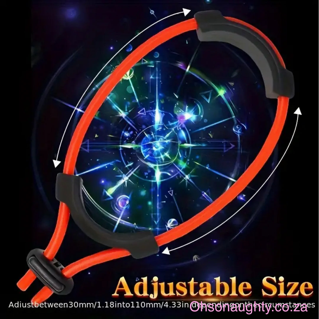 Adjustable Silicone Cock Ring Oh So Naughty