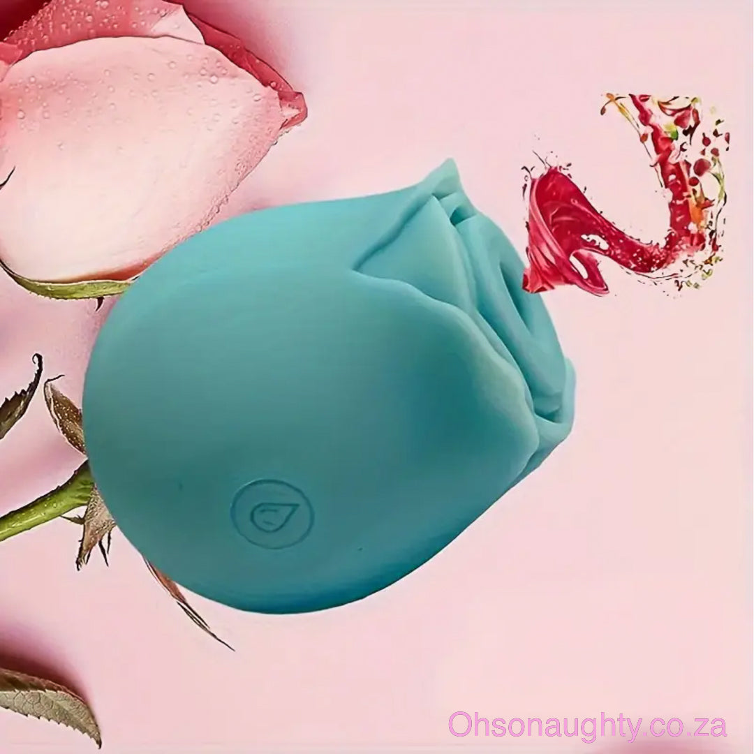 Rose Vibrator Aqua Oh So Naughty