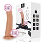 Rechargeable Remote-Control Silicone Strap-On – Adjustable Harness DesignRechargeable Remote-Control Silicone Strap-On – Adjustable Harness Design S-HANDE