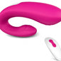 Rechargeable Wireless Control Couples Vibrator – Rose Red Dual Motor with 9 Modes S-HANDE