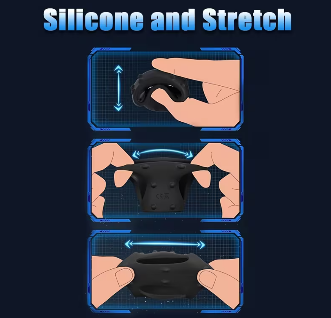 Rooster Ring Vibrating