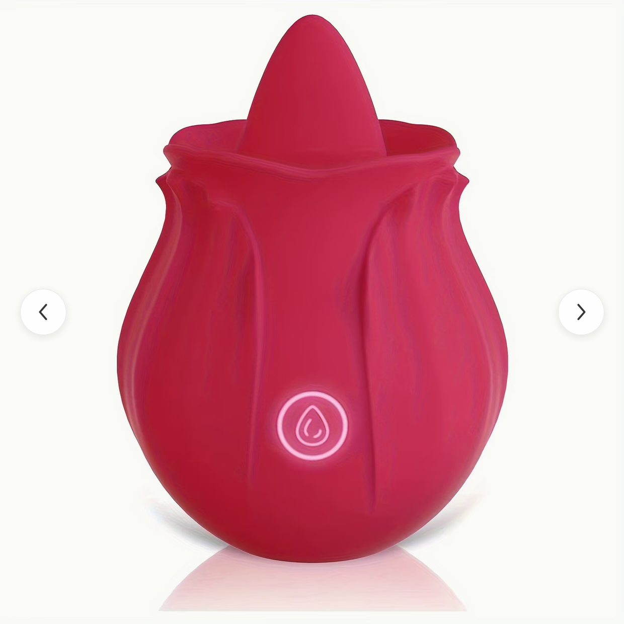 Rose-Style Licking and Suction Vibrator – Multi-Function Sonic Stimulator