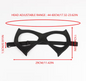 Half-Face Cat Eye Mask - PU Leather Oh So Naughty