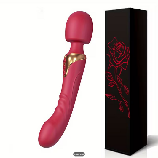 Dual Wand Vibrator Red Oh So Naughty