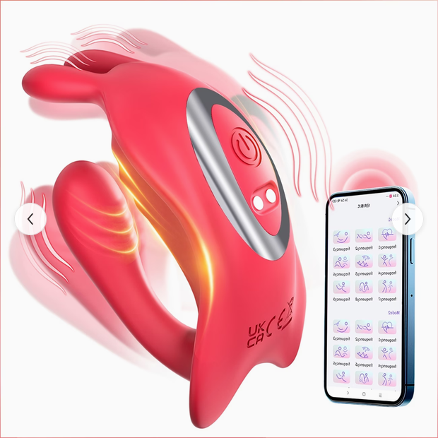 Wearable Rabit and G-Spot Vibrator S-HANDE